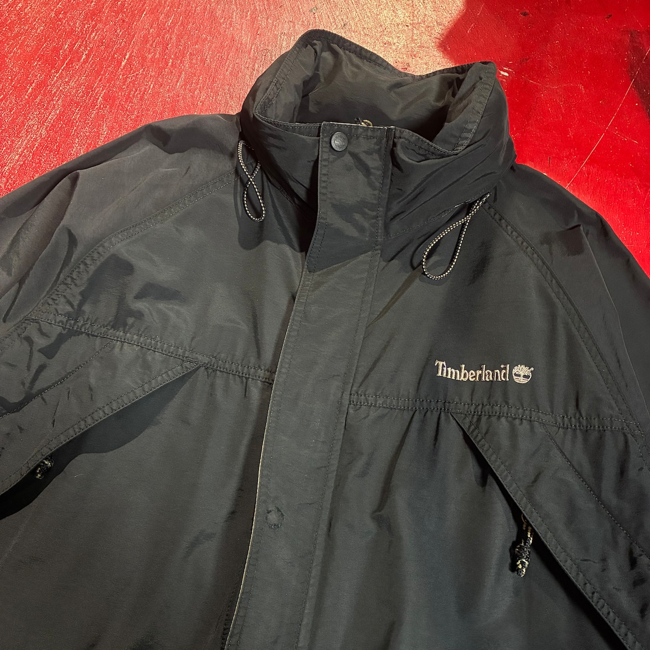 90s Timberland WEATHERGEAR マウンテンジャケット ブラック XL
