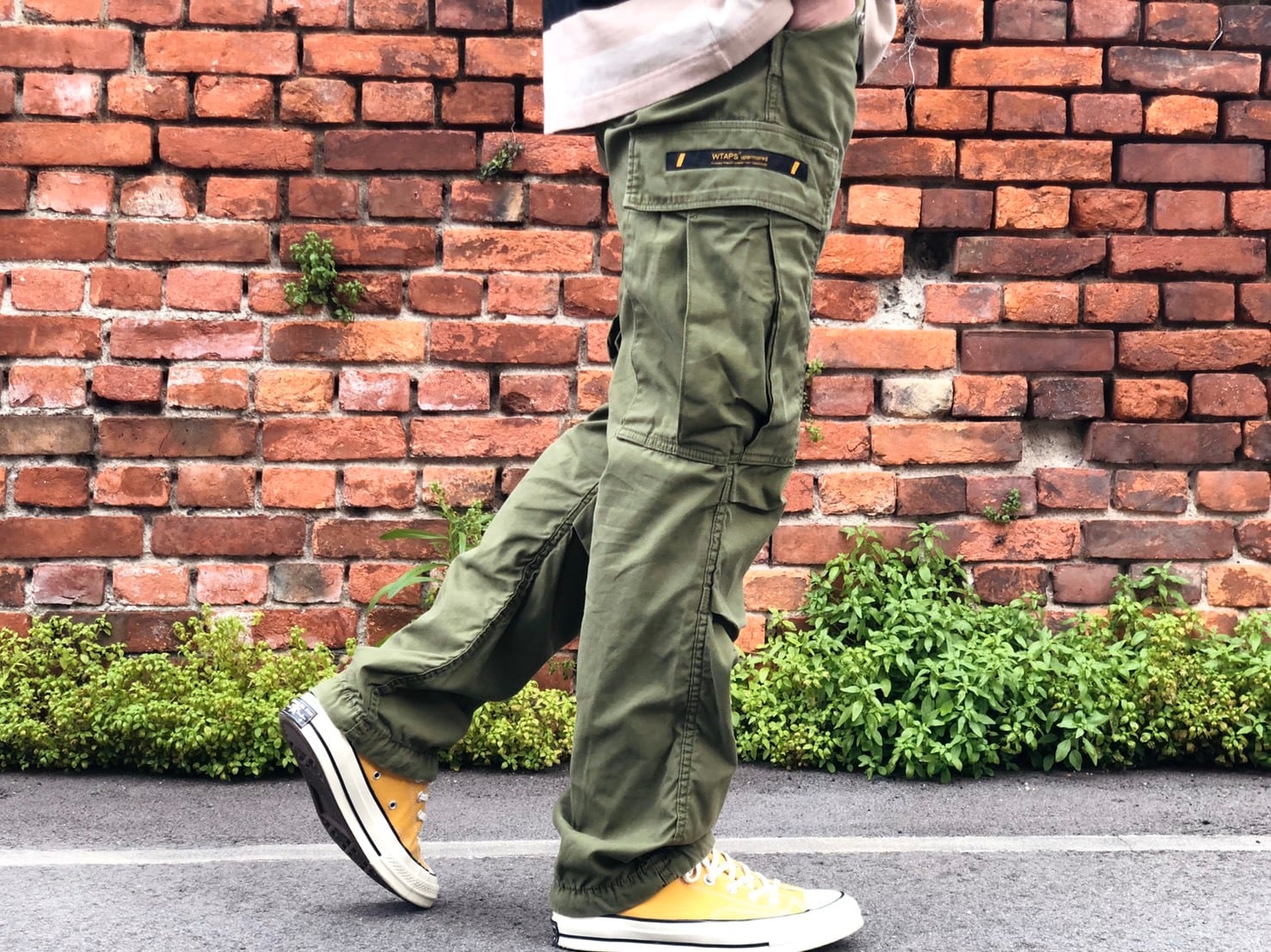 WTAPS JUNGLE STOCK TROUSERS COTTON.RIPSTOP cargo pants ripstop military  211wvdt-ptm02