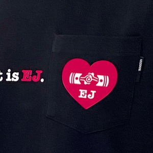 ソフトタッチドライポケT『IMPIZM』[My Heart is EJ.]／Black