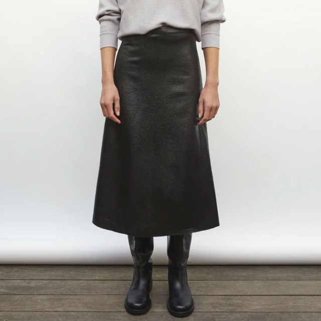 molli　FAB MIDI SKIRT　BLACK