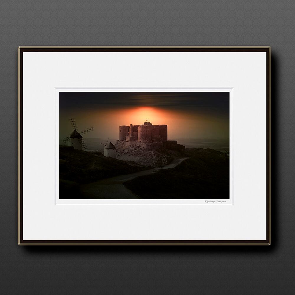 シエスタの夢 #004 Consuegra ■額縁サイズ(三三)606×455mm