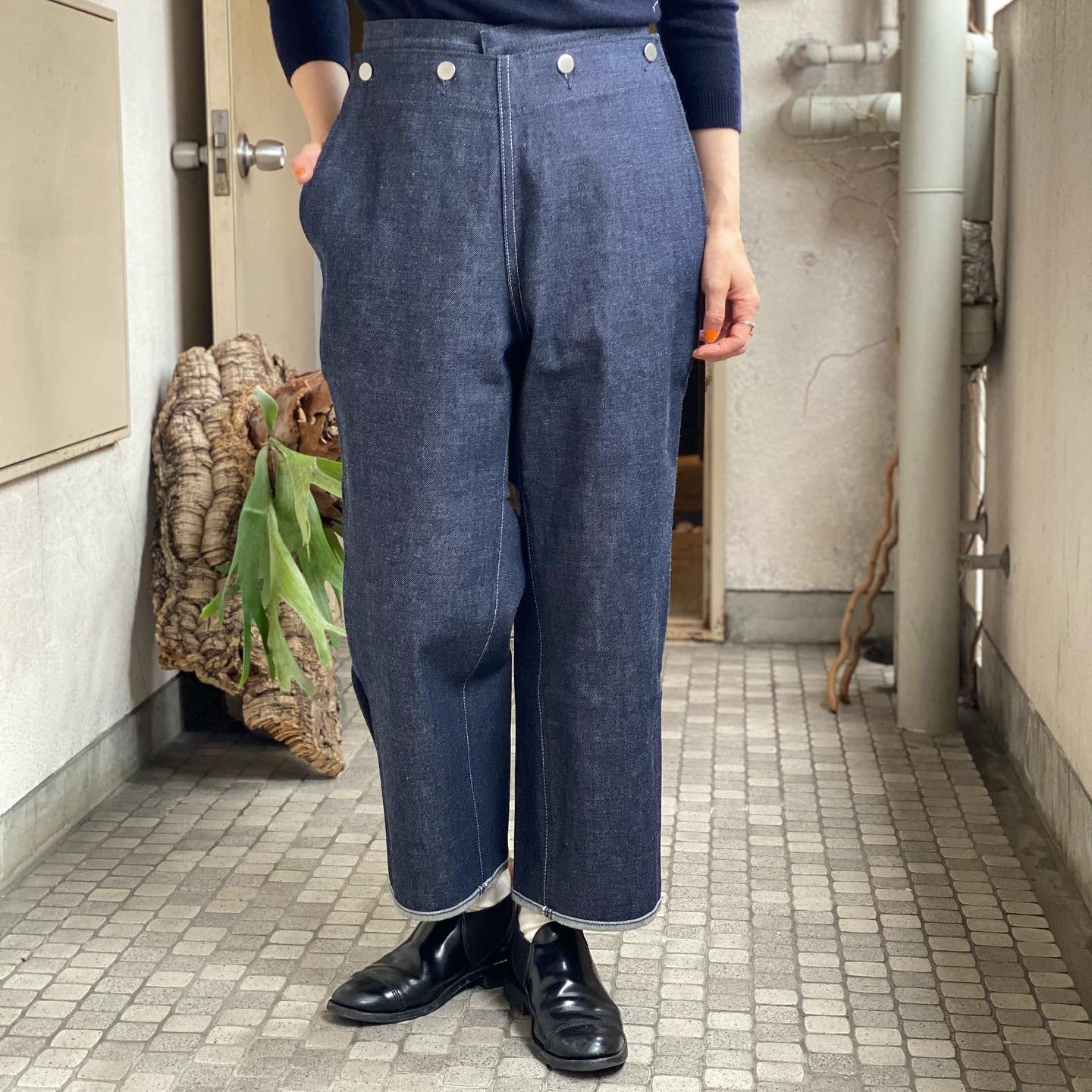 再入荷TUKI (ツキ) TYPE3-indigo-(0032) | Debby powered by BASE