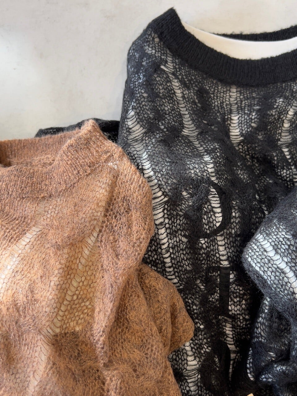 【SELECT】シアークルーネックプルオーバー 29-0427