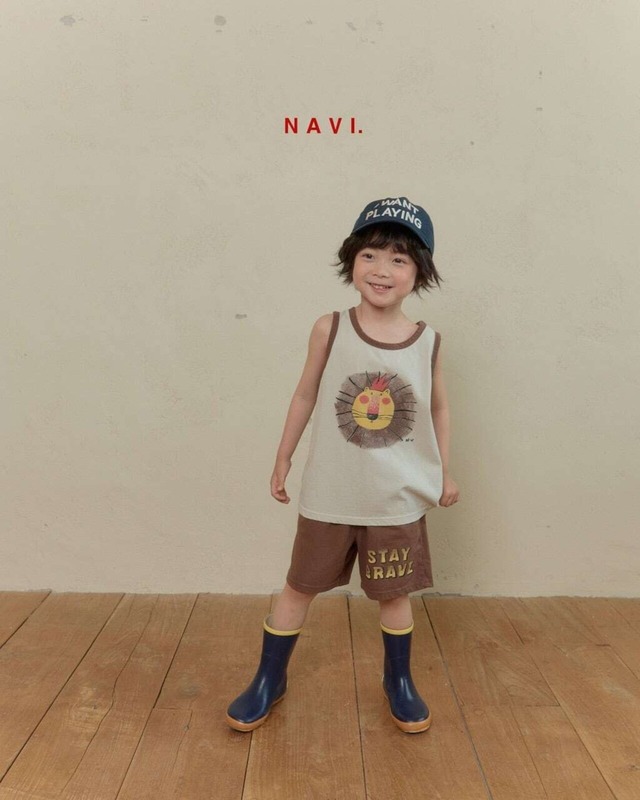 《予約》navi. ¨ lion tank top ¨ 26summer