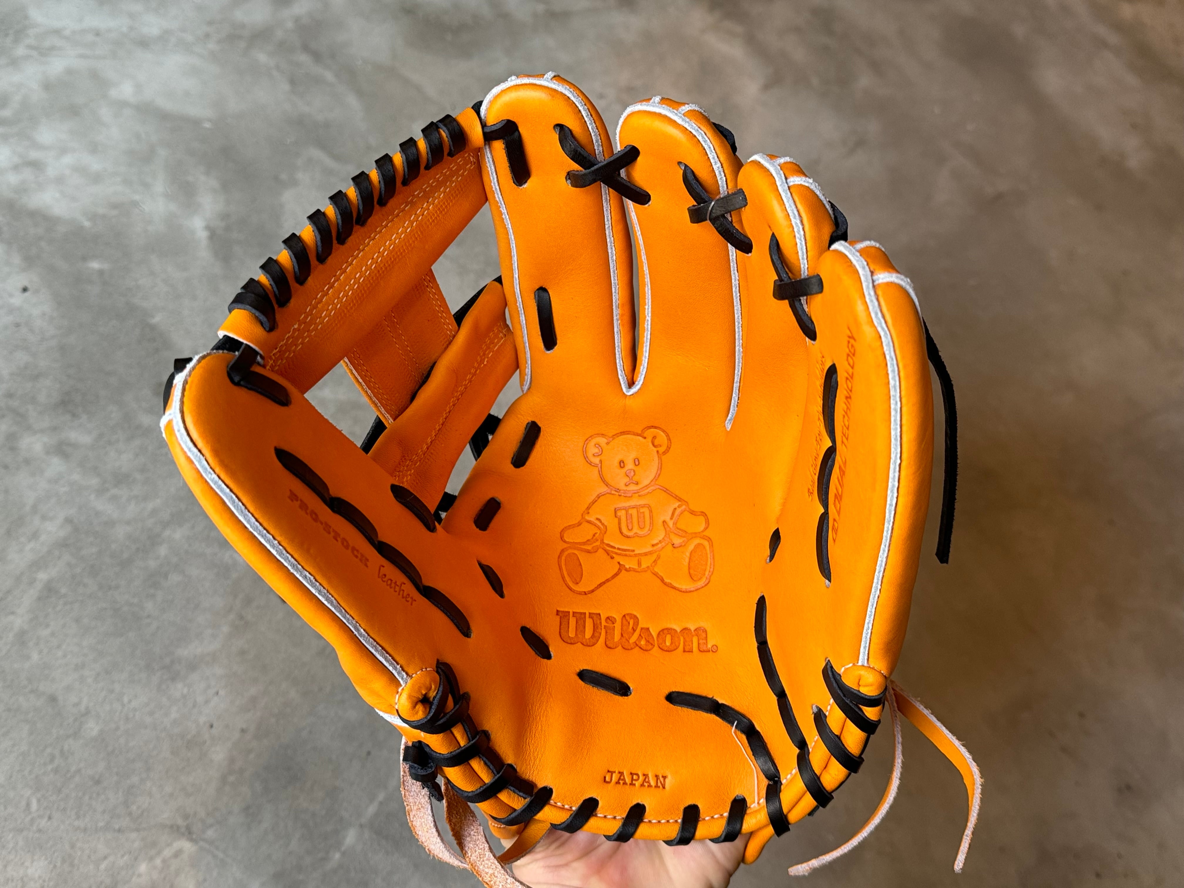 2024AWモデル【Wilson】硬式用グローブ 87型 ［Wilson中村氏］直伝 
