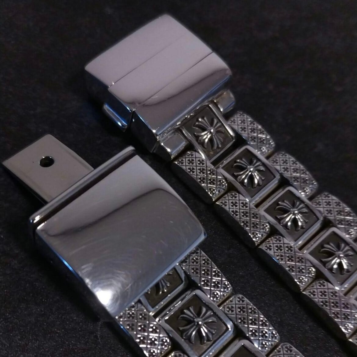 CHROME HEARTS クロムハーツ ウォッチバンド FLAT CH プラス