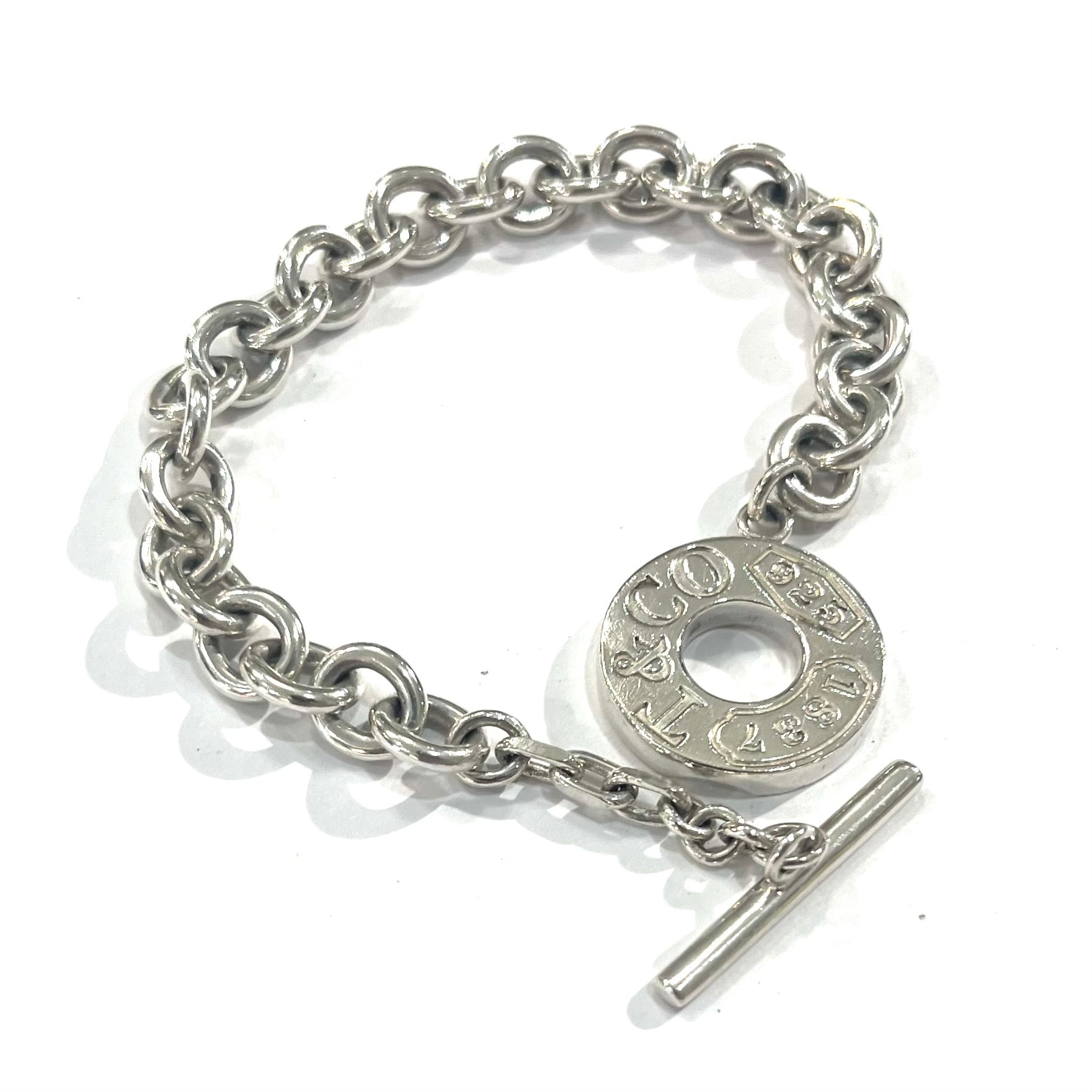 TIFFANY&CO】2770 TIFFANY&CO. 1837 T&CO ティファニー トグルブレス