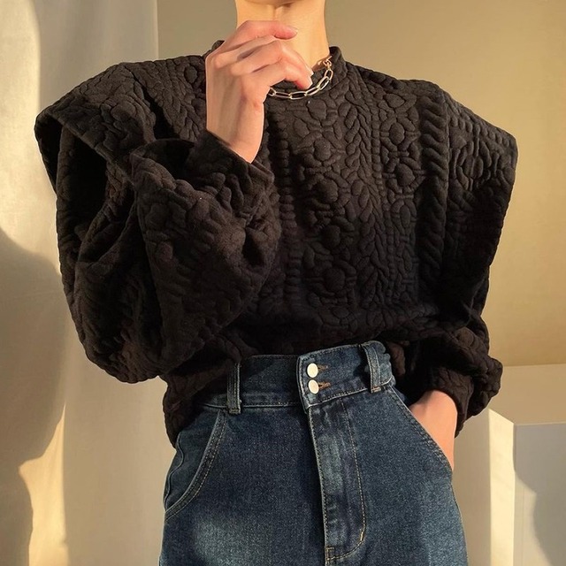 puffy pullover　10097