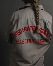 1960-70'S Big Mac / Embroidery Shirt