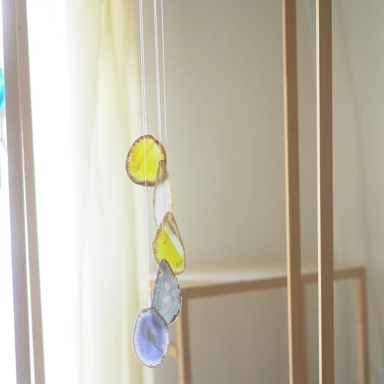 Limoncello 03 - アゲートヒーリングチャイム / Agate Sun Catcher Wind Chime 837