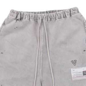 【Maison MIHARA YASUHIRO】BLEACHED SWEAT SHORTS