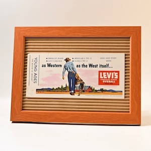50's Levi's Advertising Ink Blotter 22