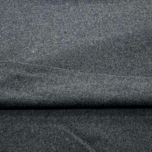★NY999◆5m◆長尺◆ラスト1点!ウール100%弱毛羽立ち圧縮生地◆グレー