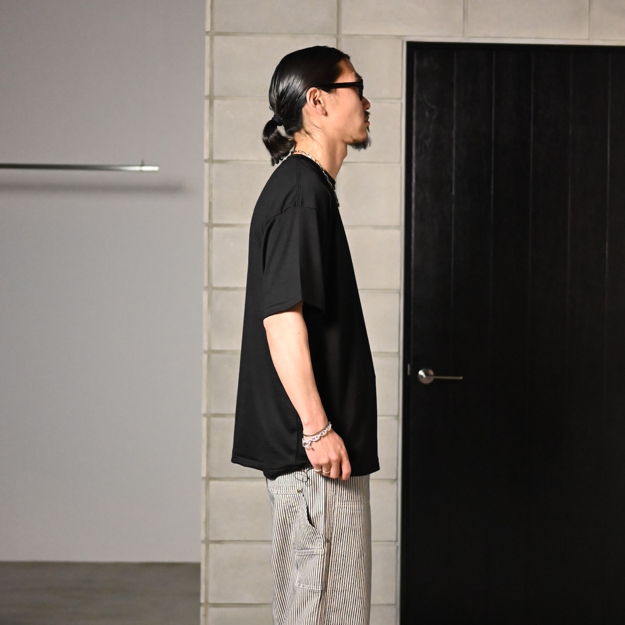 INTERIM / EXTRA FINE MERINO WOOL JERSEY S/S TEE
