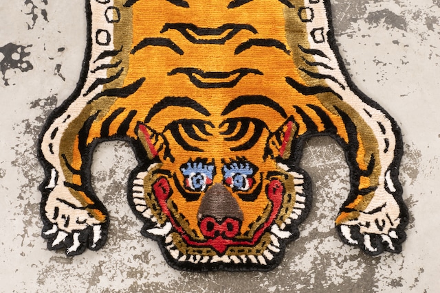 Tibetan Tiger Rug 《XSサイズ・シルク032》チベタンタイガーラグ