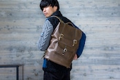 【受注生産】ICHIE -一会- Backpack All Leather L