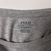 POLO RALPH LAUREN ポロラルフローレン 半袖Tシャツ XL/グレー