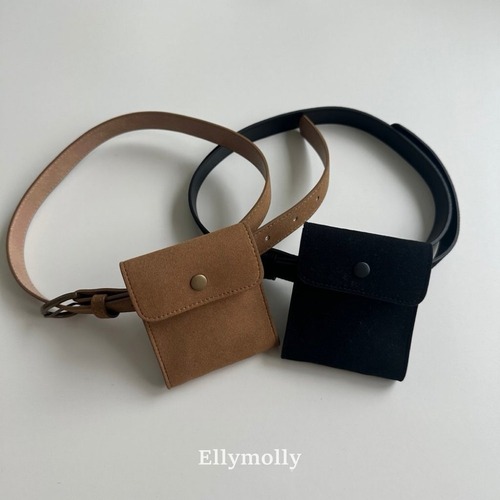 ELLY MOLLY［取寄］suede belt set mini bag 26winter