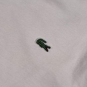 LACOSTE ラコステ SLIM FIT Vネック ワニロゴ 半袖 Tシャツ サイズ FR6 US XL /ホワイト系 メンズ