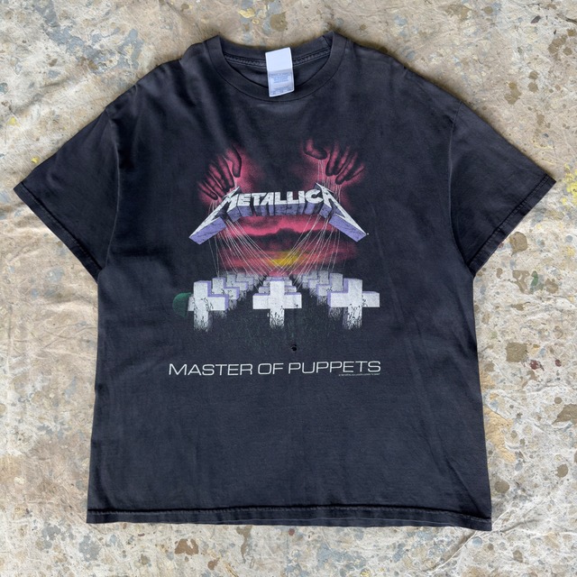 90s METALLICA Master of puppets バンドTシャツ ブラック XL | 古着屋 