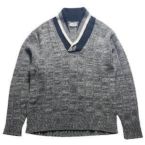 vintage 1960’s shawl collar sweater