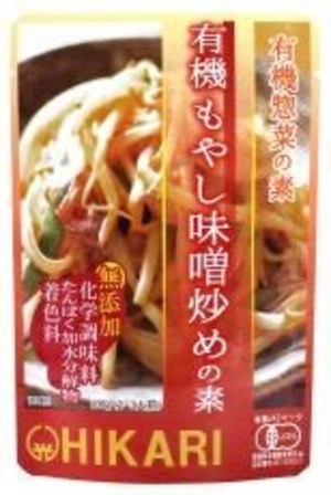 有機もやし味噌炒めの素 １００ｇ　ヒカリ
