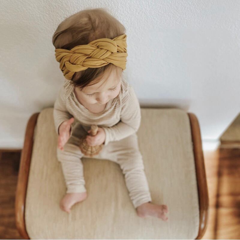 【即納】編み込みヘアバンド