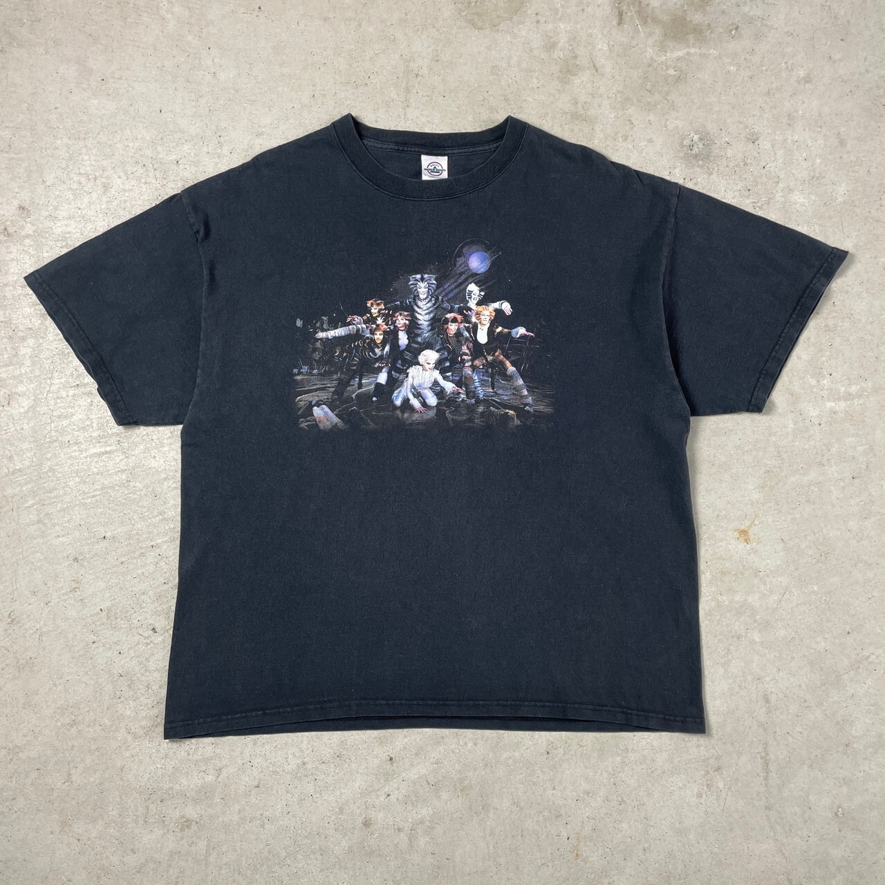 00年代 CATS キャッツ ミュージカル フォトプリント 両面プリント T 