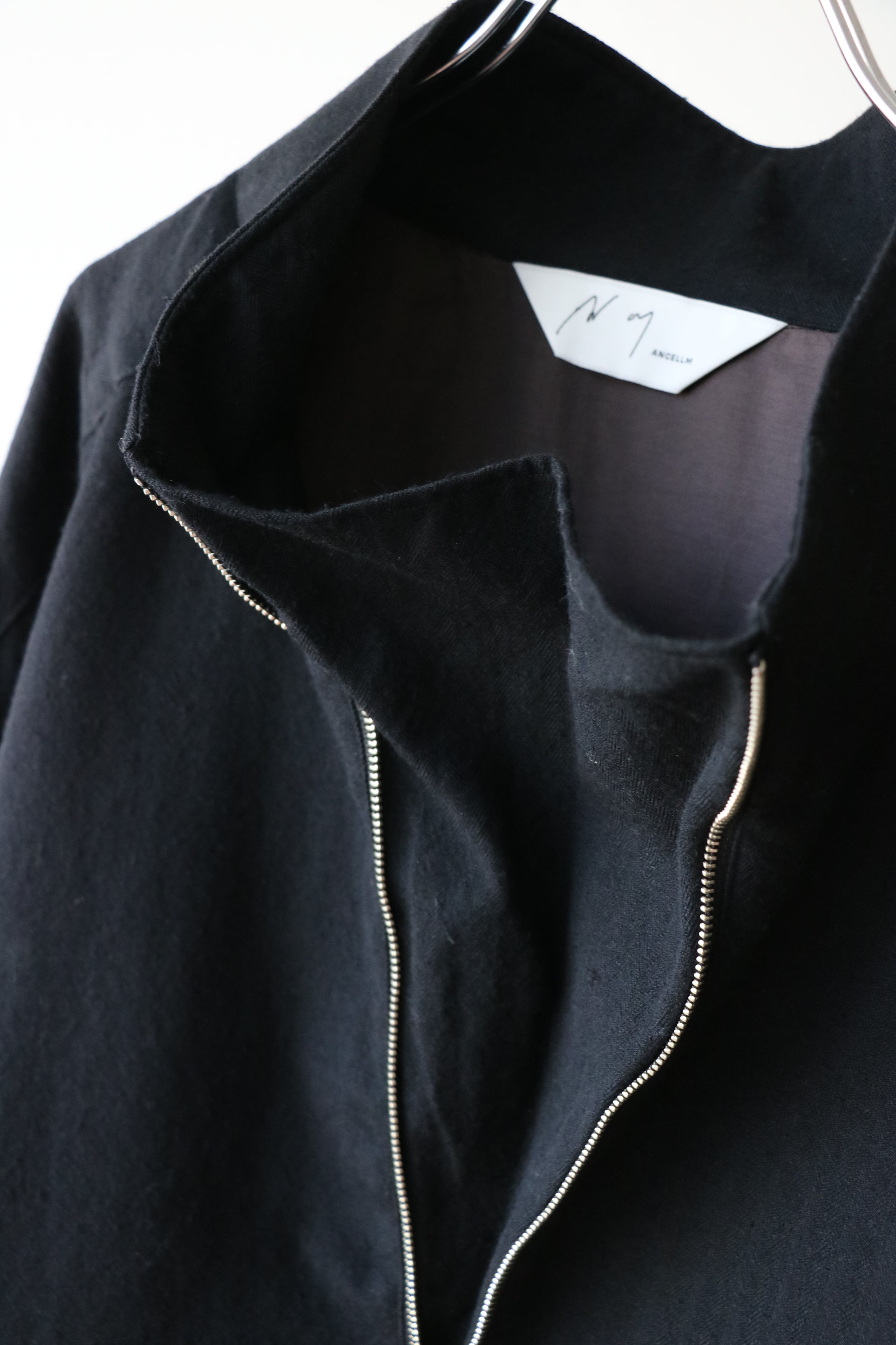 Ancellm -WOOL HALF ZIP PULL OVER SHIRT- / ANC-SH72 / アンセルム