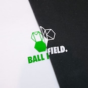 LOGO Long Tshirt Version梅 color WHITE 「MK BALL FIELD.」