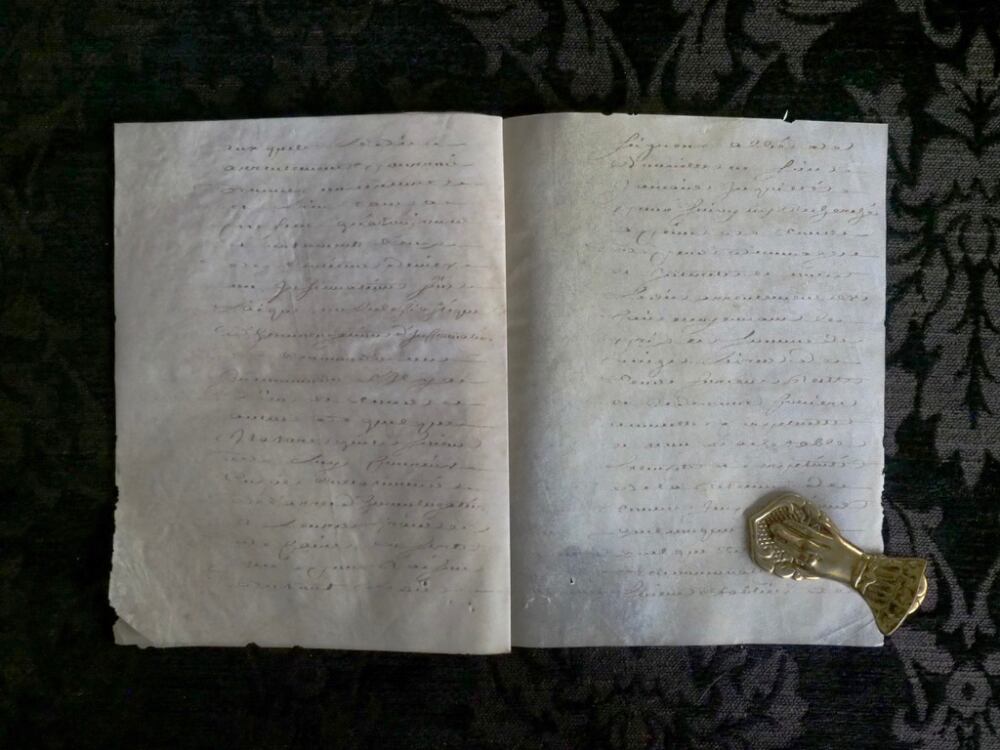羊皮紙の古文書 Ⅰ | antique Salon