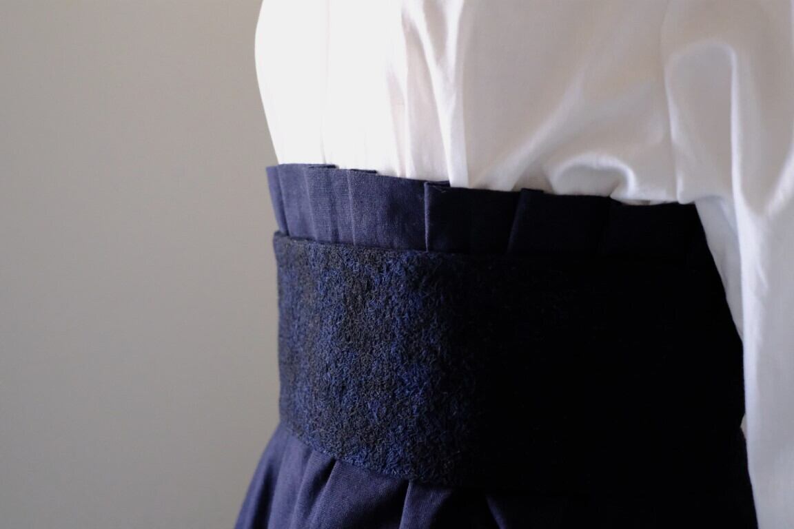 タックスカートとベルトのセット CL-098(ネイビー)