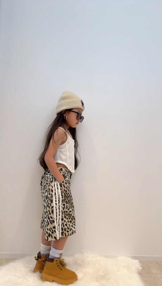 《即納》〜 Jr.size leopard half pants 〜