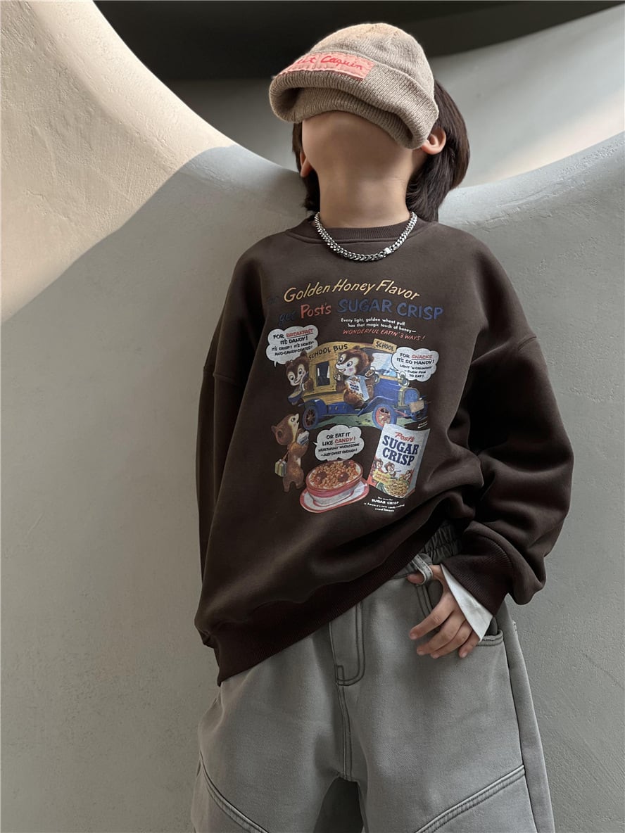 120cm SHUGARCRISP裏起毛トレーナー