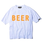 BEER 蛍光ロゴT