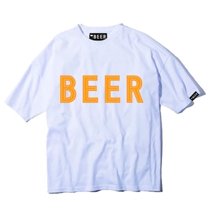 BEER 蛍光ロゴT