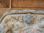 Made in France vintage beads & embroidery purse