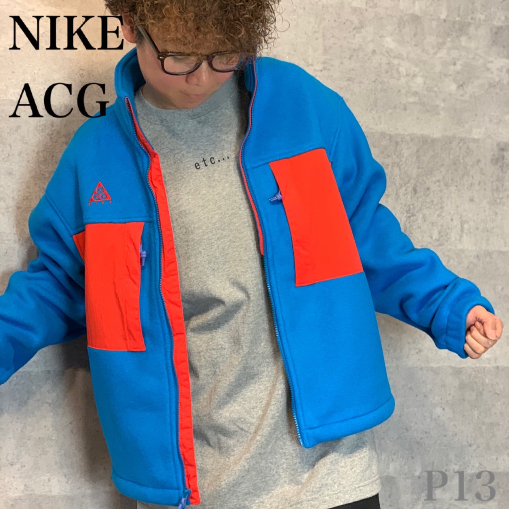 美品 NIKE ナイキ ACG MICROFLEECE マイクロフリース XL