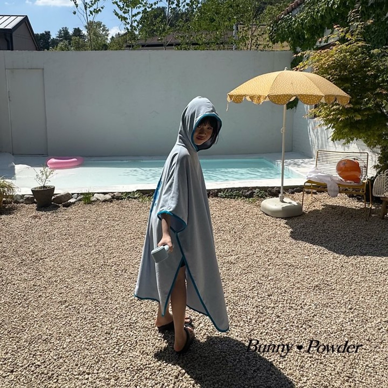 [Bunny Powder] (Feature) Love Hood Gown (M) / [버니파우더] (기획)러브후드가운 (M)