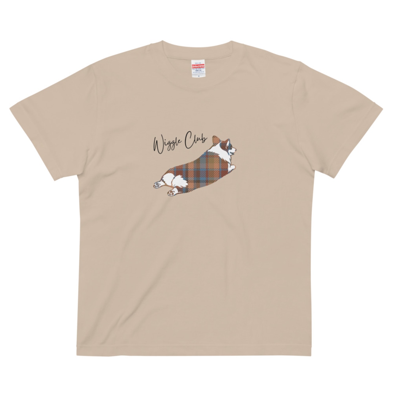 WIGGLE CLUB tartan Tee   [T0002]