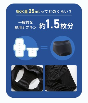 【3枚セット】サニタリーショーツ 蒸れない レーヨン 綿 ショーツ スタンダード はじめてのサニタリー 厚め 吸水性 包み込む デザイン ナプキン不要 食い込まない くいこまない レディース S M L ec-091