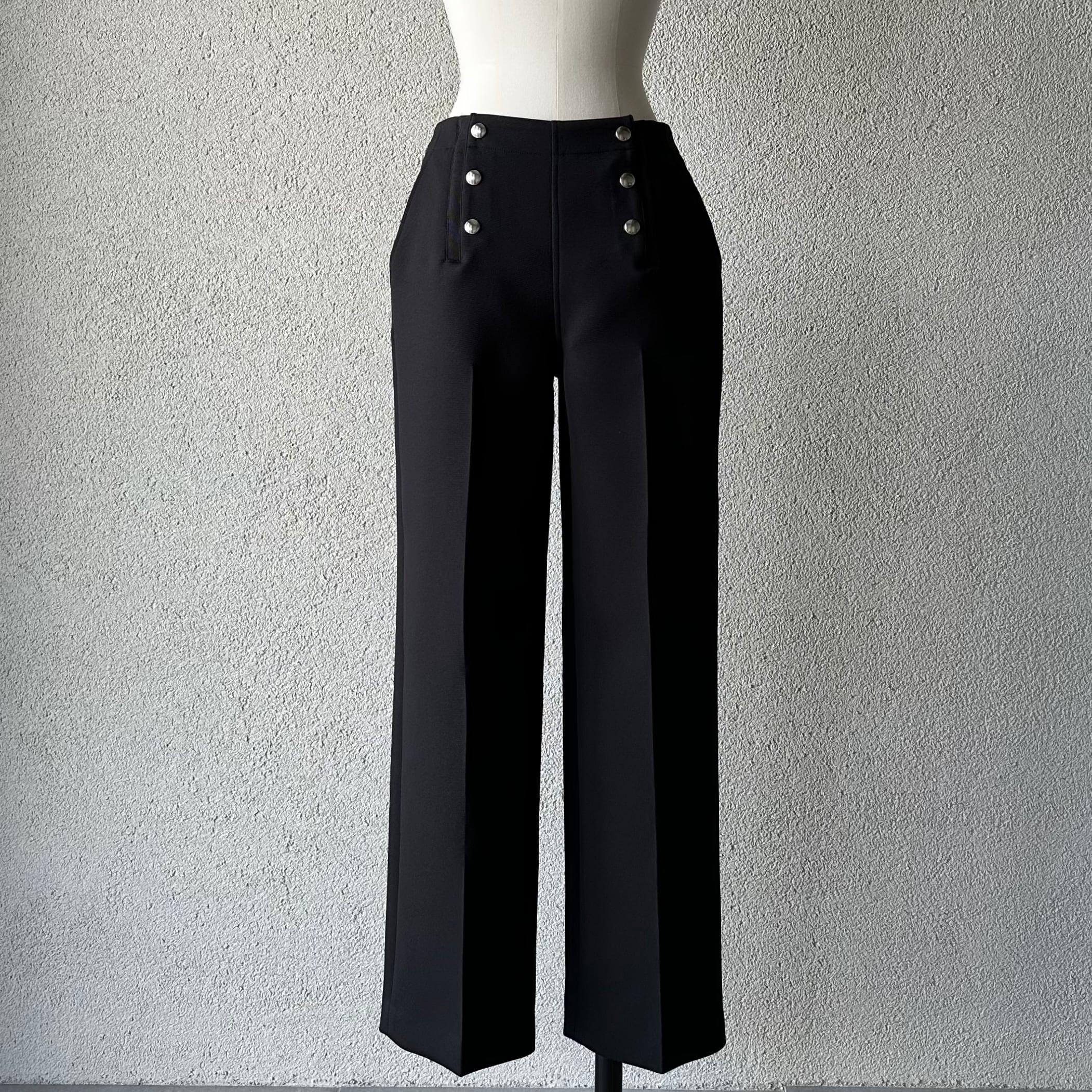 VEVIRED  double button front pants VRT-0010