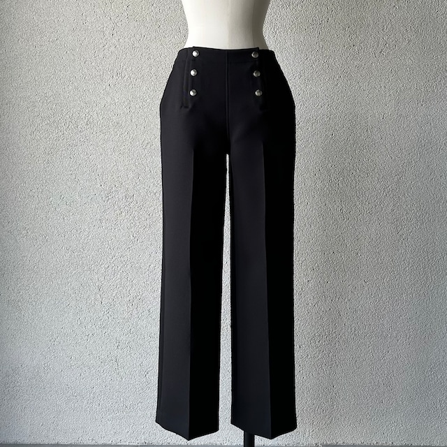 残り僅か！VEVIRED  double button front pants VRT-0010