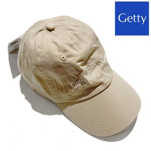 Getty Center Museum Embroidered Logo Cap　ゲッティ・センター オフィシャル ロゴキャップ【get002-ce】