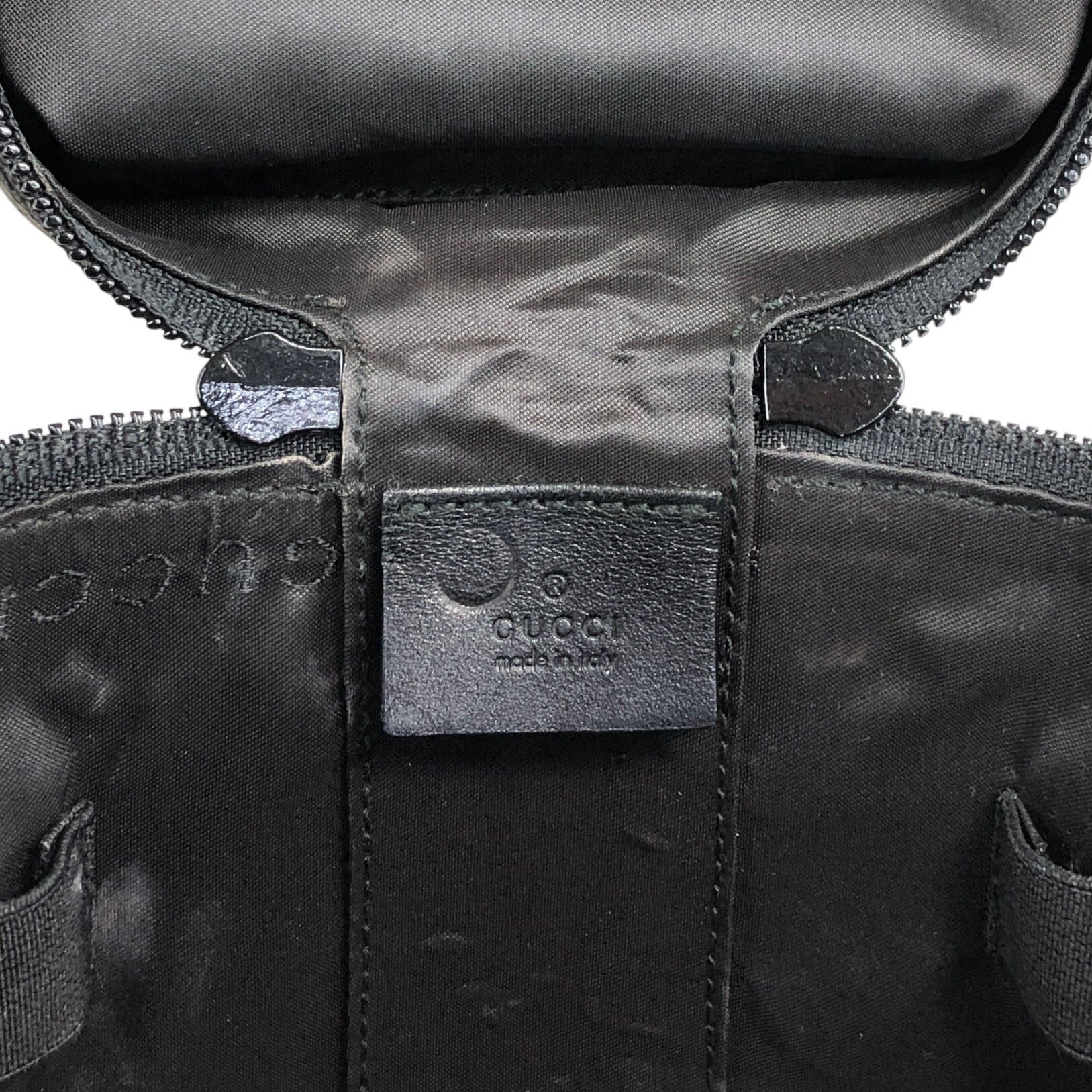 GUCCI グッチ GGキャンバス ハンドバッグ ブラック キャンバス ミニ