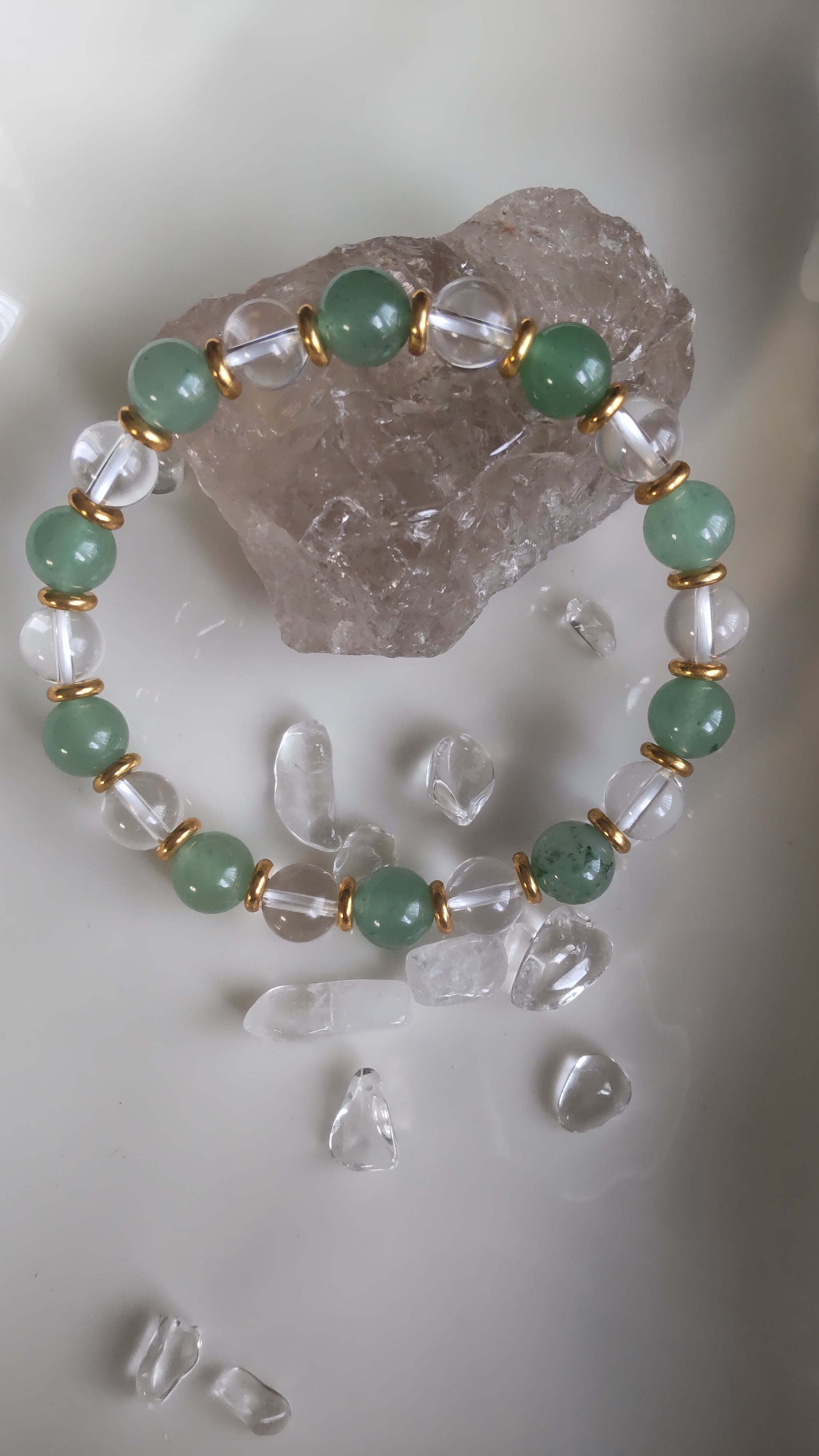 自律神経を整え潜在能力を高めるブレスレット(天然クリスタル