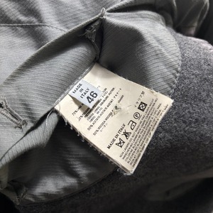 2008aw MAISON MARTIN MARGIELA fly-front wool coat