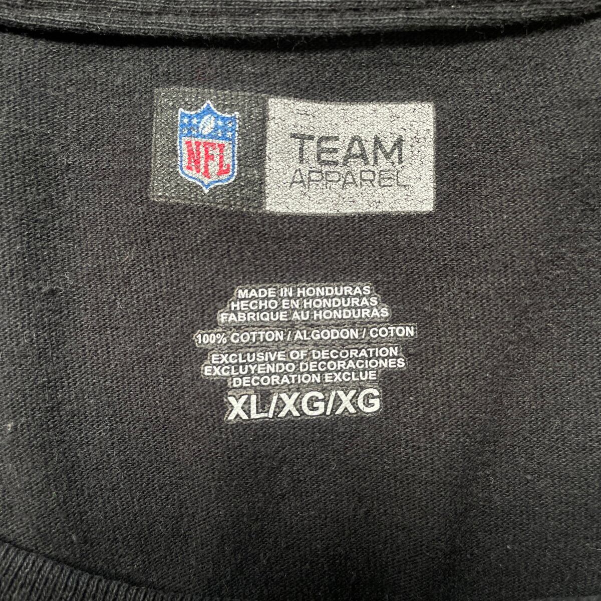 NFL ラスベガス・レイダース チームロゴプリント ロングTシャツ メンズ ...