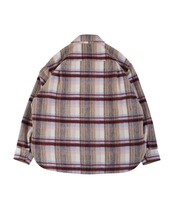 【#Re:room】WOOL CHECK SHIRTS JACKET［REJ107］