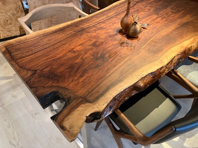 Premium】クラロウォールナット_1720×800-1170×57_青山店_テーブル天板